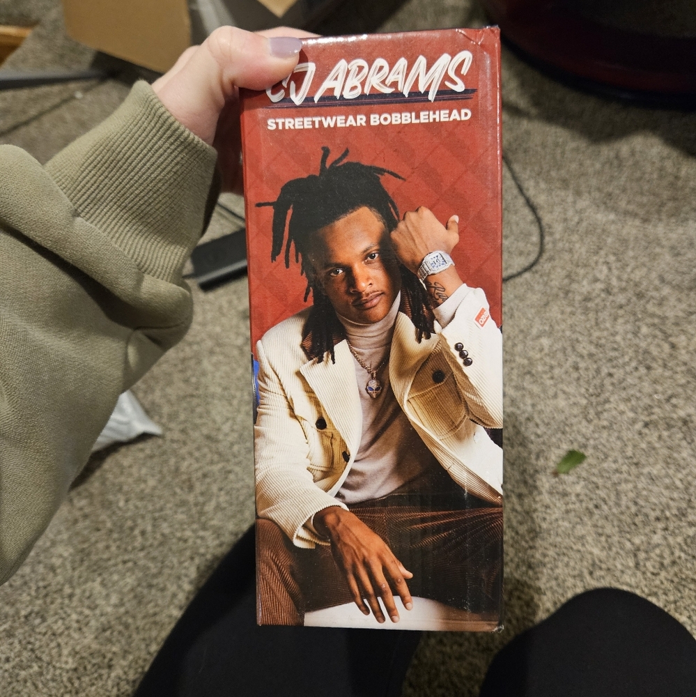 CJ. Abrams Streetwear Bobblehead
